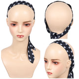 Invisible Woman Cosplay Black Dot Headband Halloween Carnival Party Props Accessories
