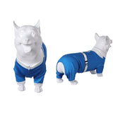 Invisible Woman Cosplay Dog Blue Costume For Pet Cloth Halloween Carnival Suit