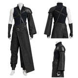 Final Fantasy Cloud Black Outfit Cosplay Costume Halloween Carnival Party Suit