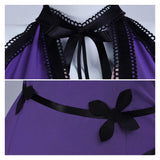Final Fantasy Tifa Lockhart Purple Adult Women Cosplay Costume Halloween Carnival Party Suit   