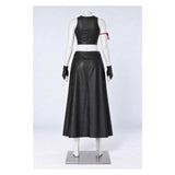 Final Fantasy Tifa Lockhart Women Black Outfit Cosplay Costume Halloween Carnival Party Suit