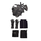 Final Fantasy VII : Advent Children Cloud Black Outfit Cosplay Costume Halloween Carnival Party Suit