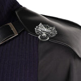Final Fantasy VII : Advent Children Cloud Black Outfit Cosplay Costume Halloween Carnival Party Suit