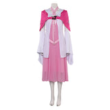 Final Fantasy VII Aerith Gainsborough Pink Suit Cosplay Costume Outfits Halloween Carnival Suit