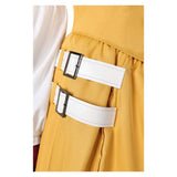 Final Fantasy VII Aerith Gainsborough Yellow Dress Set Cosplay Costume Outfits Halloween Carnival Suit