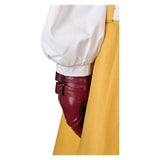 Final Fantasy VII Aerith Gainsborough Yellow Dress Set Cosplay Costume Outfits Halloween Carnival Suit