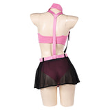 Final Fantasy VII Ever Crisis Aerith Gainsborough Original Pink Sexy Swimsuit Swimwear Cosplay Costume Outfits