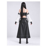 Final Fantasy VII Revelation Tifa Lockhart Women White Outfit Cosplay Costume Halloween Carnival Party Suit