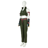 Final Fantasy VII Tifa Lockhart Green Suit Cosplay Costume Outfits Halloween Carnival Suit