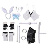 Final Fantasy VII Tifa Lockhart White Bunny Girl Cosplay Costume Outfits Halloween Carnival Suit