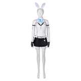 Final Fantasy VII Tifa Lockhart White Bunny Girl Cosplay Costume Outfits Halloween Carnival Suit