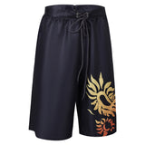 Final Fantasy VII Zack Fair Black Beach Trousers Trunks Pants Cosplay Costume Outfits Halloween Carnival Suit