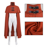 Final Fantasy Vincent Valentine Red Cloak Cosplay Costume Halloween Carnival Party Suit