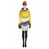 Final Fantasy XV Cindy Aurum Game Character Yellow Jacket Suit Cosplay Costume Outfits Halloween Carnival Suit