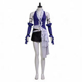Final Fantasy Yuna Women Purple Outfit Cosplay Costume Halloween Carnival Party Suit