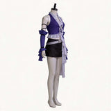 Final Fantasy Yuna Women Purple Outfit Cosplay Costume Halloween Carnival Party Suit