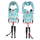 Hazbin Hotel Fizzarolli Cosplay Costume Female Pink Outfits Halloween Carnival Suit