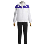 Fool Night Toshiro Kamiya White Coat Outfit Cosplay Costume Halloween Carnival Party Suit