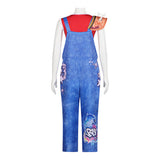 Forgotten Island Jo Blue Outfit Cosplay Costume Halloween Carnival Party Suit