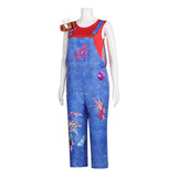 Forgotten Island Jo Blue Outfit Cosplay Costume Halloween Carnival Party Suit