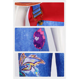 Forgotten Island Jo Blue Outfit Cosplay Costume Halloween Carnival Party Suit