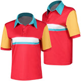Forgotten Island Jo Women Red Top Cosplay Costume Halloween Carnival Party Suit