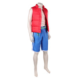 Forgotten Island Raww Red Outfit Cosplay Costume Halloween Carnival Party Suit