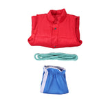 Forgotten Island Raww Red Outfit Cosplay Costume Halloween Carnival Party Suit