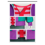 Forgotten Island Risa Green Outfit Cosplay Costume Halloween Carnival Party Suit