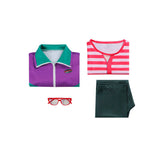 Forgotten Island Risa Green Outfit Cosplay Costume Halloween Carnival Party Suit