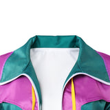 Forgotten Island Risa Women Green Coat Cosplay Costume Halloween Carnival Party Suit