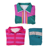 Forgotten Island Risa Women Green Outfit Cosplay Costume Halloween Carnival Party Suit