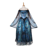 Frankenstein Elizabeth Cosplay Blue Women Dress For Halloween Carnival Party Suit