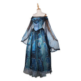 Frankenstein Elizabeth Cosplay Blue Women Dress For Halloween Carnival Party Suit