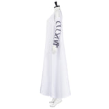 Frankenstein Elizabeth White Dress Cosplay Costume Halloween Carnival Party Suit