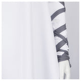 Frankenstein Elizabeth White Dress Cosplay Costume Halloween Carnival Party Suit