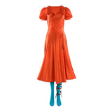 Frankenstein The Bride Orange Blue Dress Cosplay Costume Halloween Carnival Party Suit 