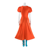 Frankenstein The Bride Orange Blue Dress Cosplay Costume Halloween Carnival Party Suit 