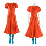 Frankenstein The Bride Orange Blue Dress Cosplay Costume Halloween Carnival Party Suit 