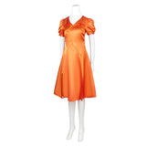 Frankenstein The Bride Orange Dress Cosplay Costume Halloween Carnival Party Suit