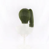 Frieren Ubel Cosplay Green Wig Heat Resistant Synthetic Hair Carnival Halloween Party Props