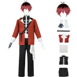 Frieren: Beyond Journey's End Stark Red Outfit Cosplay Costume Halloween Carnival Party Suit