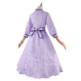 Frieren: Beyond Journey‘s End Fern Cosplay Purple Dress Halloween Carnival Party Suit
