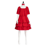 Frieren Red Dress Cosplay Costume Halloween Costume Suit