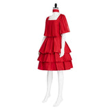 Frieren:Beyond Journey's End Frieren Red Dress Cosplay Costume Halloween Costume Suit