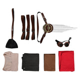 Furiosa: A Mad Max Saga Furiosa Red Set Cosplay Costume Outfits Halloween Carnival Suit