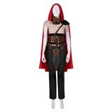 Furiosa: A Mad Max Saga Furiosa Red Set Cosplay Costume Outfits Halloween Carnival Suit