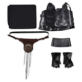 Furiosa: A Mad Max Saga Rictus Erectus Black Set Cosplay Costume Outfits Halloween Carnival Suit