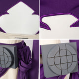 GACHIAKUTA  Nerde Women Purple Outfit Cosplay Costume Halloween Carnival Party Suit