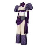 GACHIAKUTA  Nerde Women Purple Outfit Cosplay Costume Halloween Carnival Party Suit